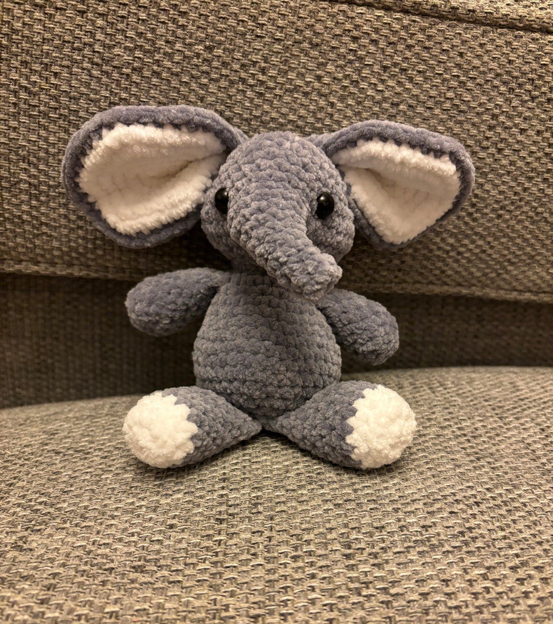 Crochet Elephant Cute Crochet Elephant Crochet Elephant Plushie
