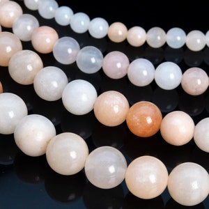 Aventurine, Pink Dyed Stone 3/4/6/8/10/15mm Smooth Round Loose Beads - Details in Description
