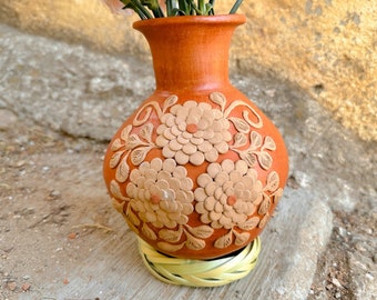 Large Handmade Decorative Ornament Vase