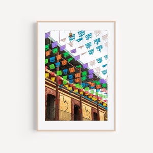 Oaxaca, Mexico | Oaxaca colorful streets  | Mexico printable photography | Wall art | Print | Digital instant download