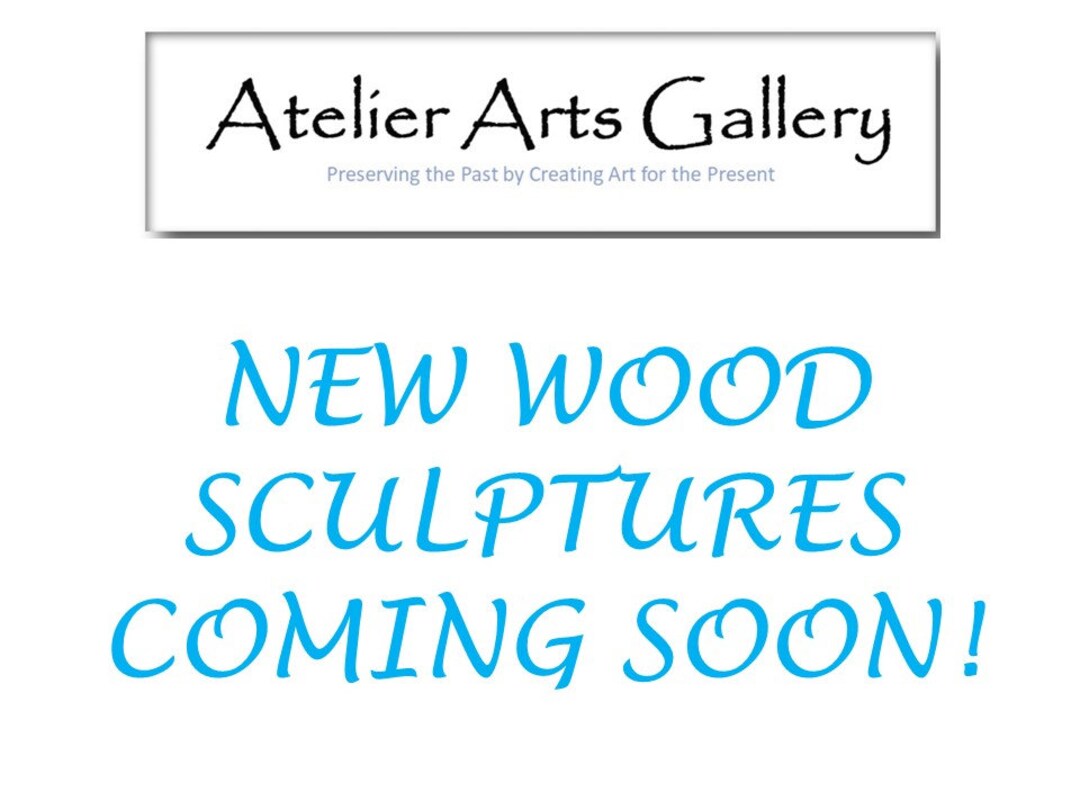 Coming Soon New WOOD SCULPTURES Etsy