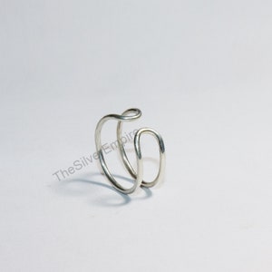 925 Sterling Silver Ring - Double Band Dainty Stackable Ring - Double Band Ring - Stacking Ring - Handmade Ring - Jewelry - Gifts For Her