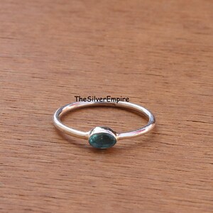 Natural Blue Topaz Ring - 925 Sterling Silver Ring - Handmade - November Birthstone - Blue Topaz Jewelry - Ring For Women - Gifts For Her