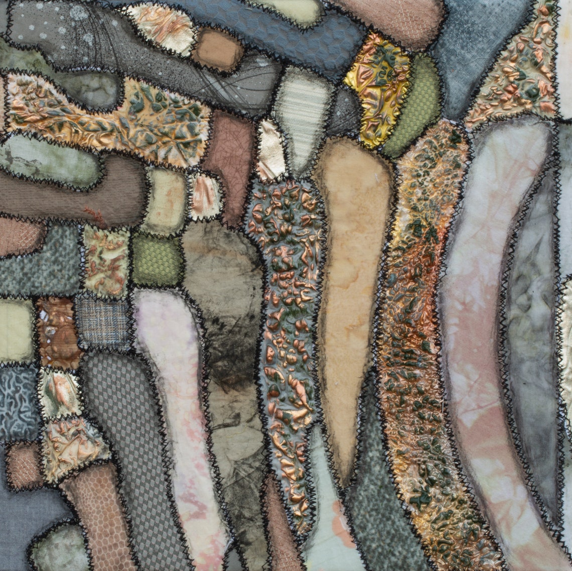 Triptych Textile Art Wall Hanging 3 Piece Fiber Art Wall Etsy