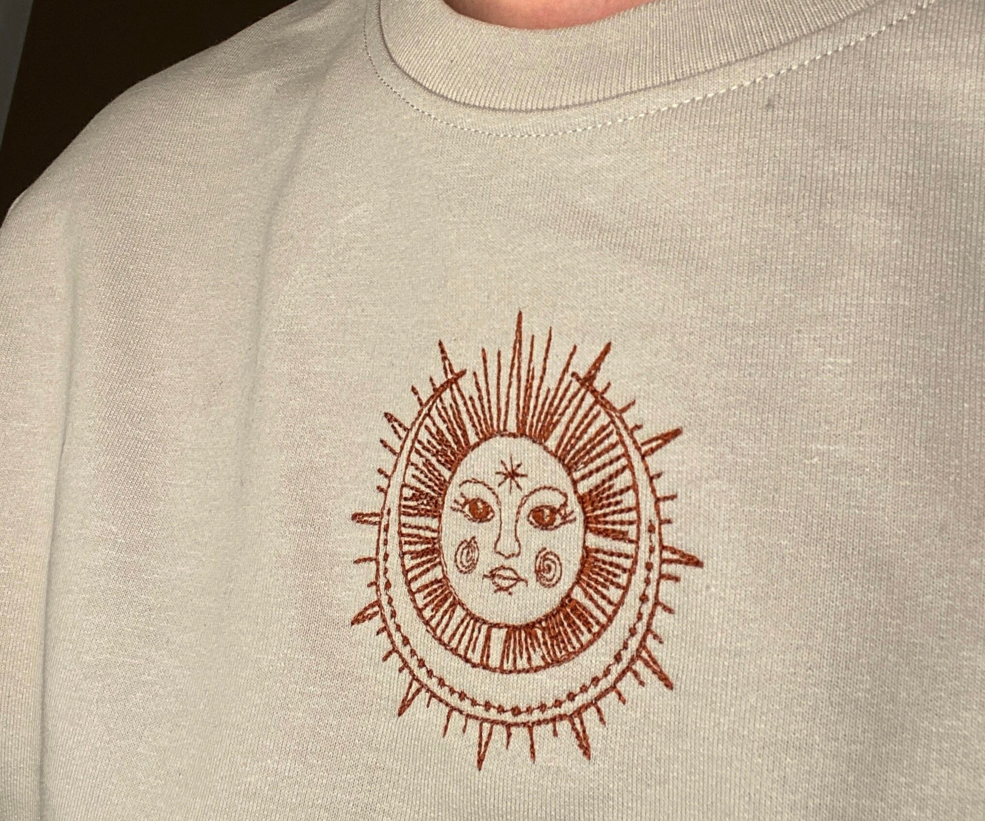 Vintage Nike Sweatshirt Beige - Etsy 