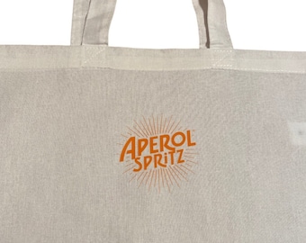 Sac en jute Aperol Spritz/ sac Aperol/ cadeau/ Aperol Spritz/ enterrement de vie de garçon/ cadeau Aperol