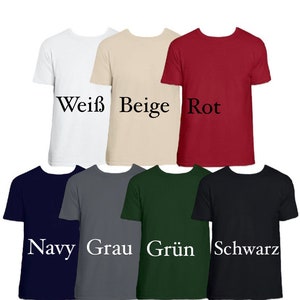 Besticktes T-Shirt/ Personalisiertes besticktes Foto Shirt Umriss / Geschenk individuell Bild 2