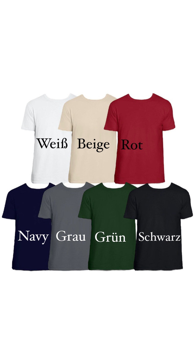 Besticktes T-Shirt/ Personalisiertes besticktes Foto Shirt Umriss / Geschenk individuell Bild 2