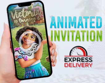 Encanto Invitation, Encanto Video Invitation, Encanto Invite, Encanto Birthday, Encanto Maribel, Encanto Birthday Invitation, Encanto Ideas