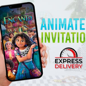 Encanto Invitation, Encanto Evite, Encanto Video Invitation, Encanto Party Invitation, Encanto Party Ideas, Encanto Birthday Party