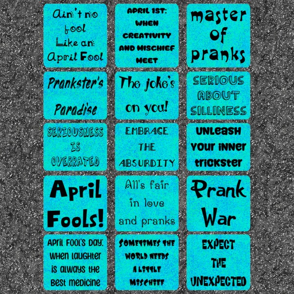 Prankster's Paradise Collection: April Fool's Stickers and Magnets, Removable, Water-Resistant & Tear-Resistant