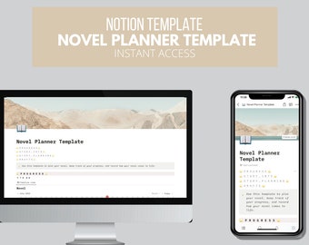 Notion Template - Novel Planner for Writers