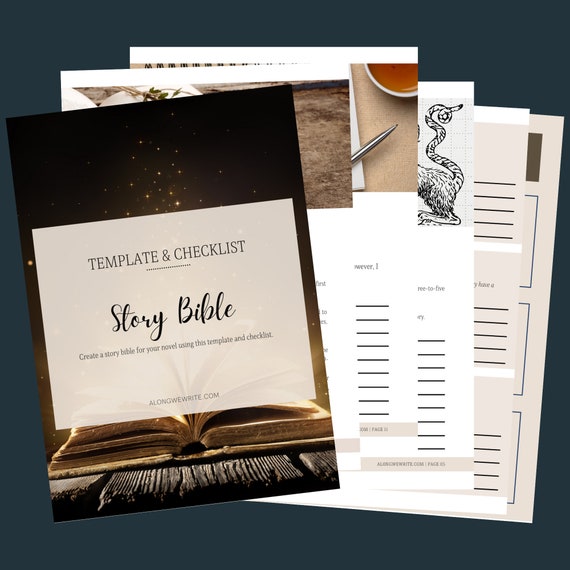 Story Bible Template and Checklist for Creative Writing Etsy Story Bible Template and Checklist for Creative Writing Etsy