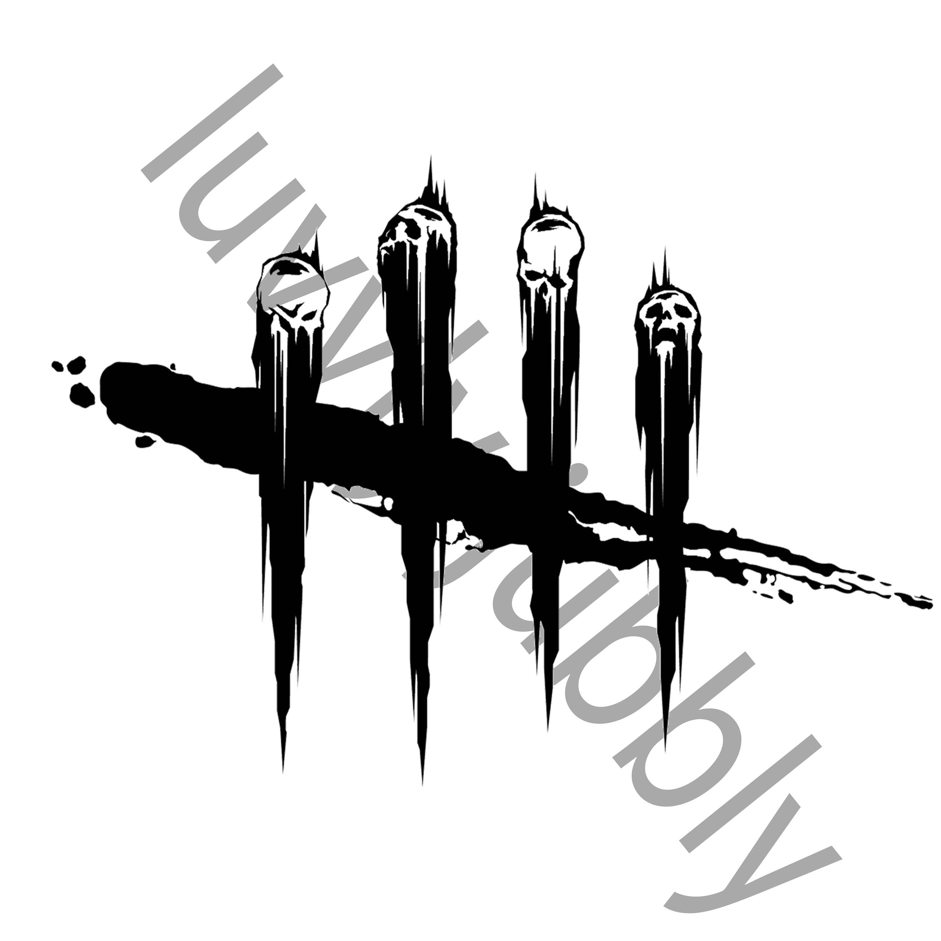 Dead By Daylight Logo Png Svg Pdf Etsy India