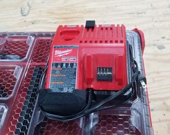 Packout Mount for Milwaukee 48-59-1812 Battery Charger (Charger Not Included)