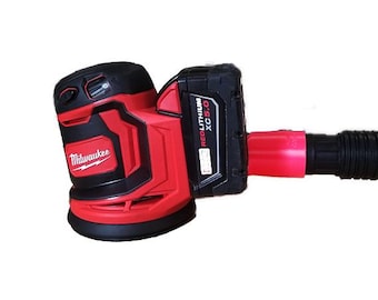Milwaukee Cordless Sander to 1 7/8” Vacuum Hose Adapter