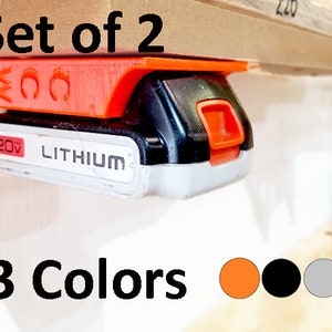 Black and Decker Battery Hanger