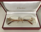 Cartier C Decor rimless eyewear vintage 1990 39 s