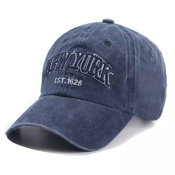 Vintage Designer Washed New York Cap 