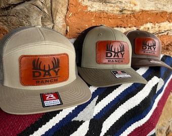 Benutzerdefinierte Leder Patch Hüte