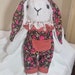 Bunny and Clothes Sewing PDF Pattern -stuffed Animal Rabbit-bunny Toy ...
