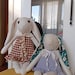 Bunny and Clothes Sewing PDF Pattern -stuffed Animal Rabbit-bunny Toy ...