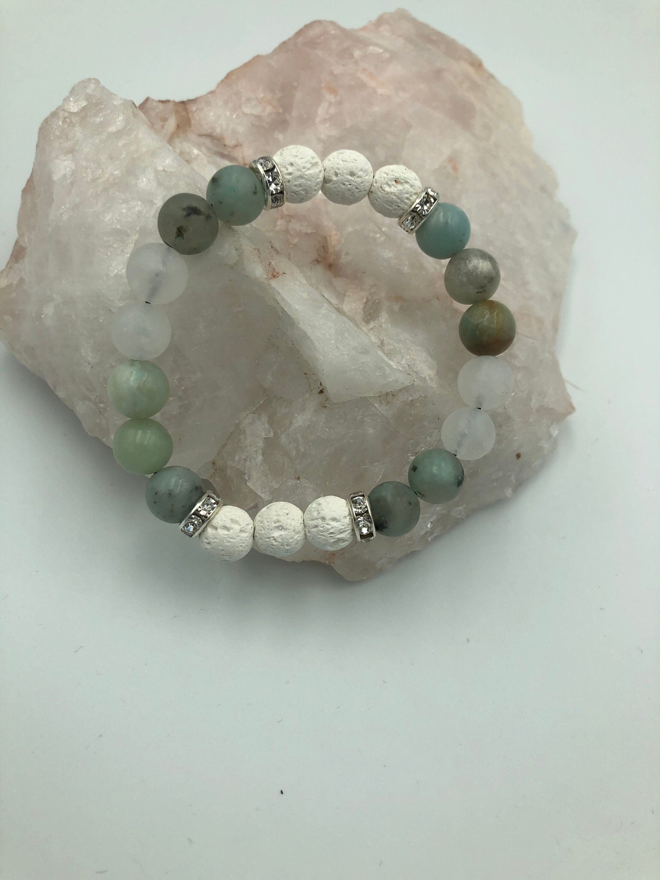 Handcrafted gemstone bracelets Etsy