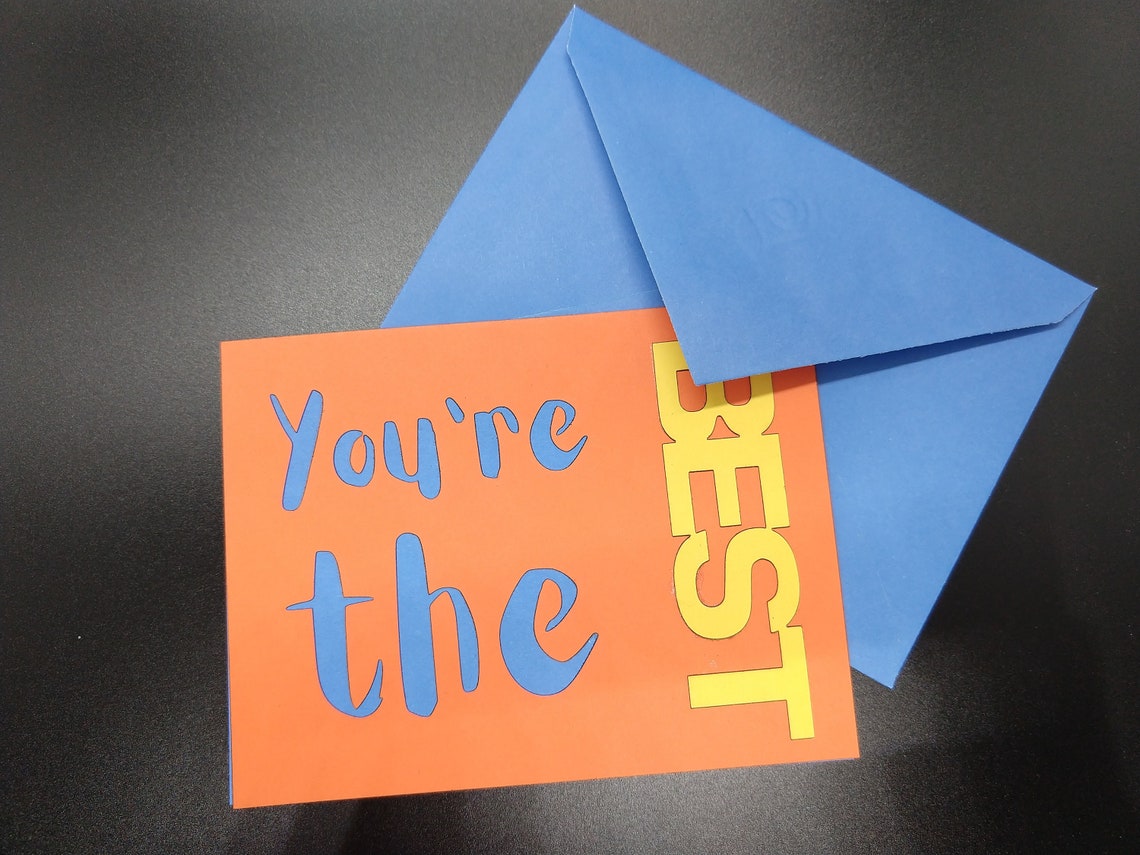 4 Motivational note cards with envelopes Etsy