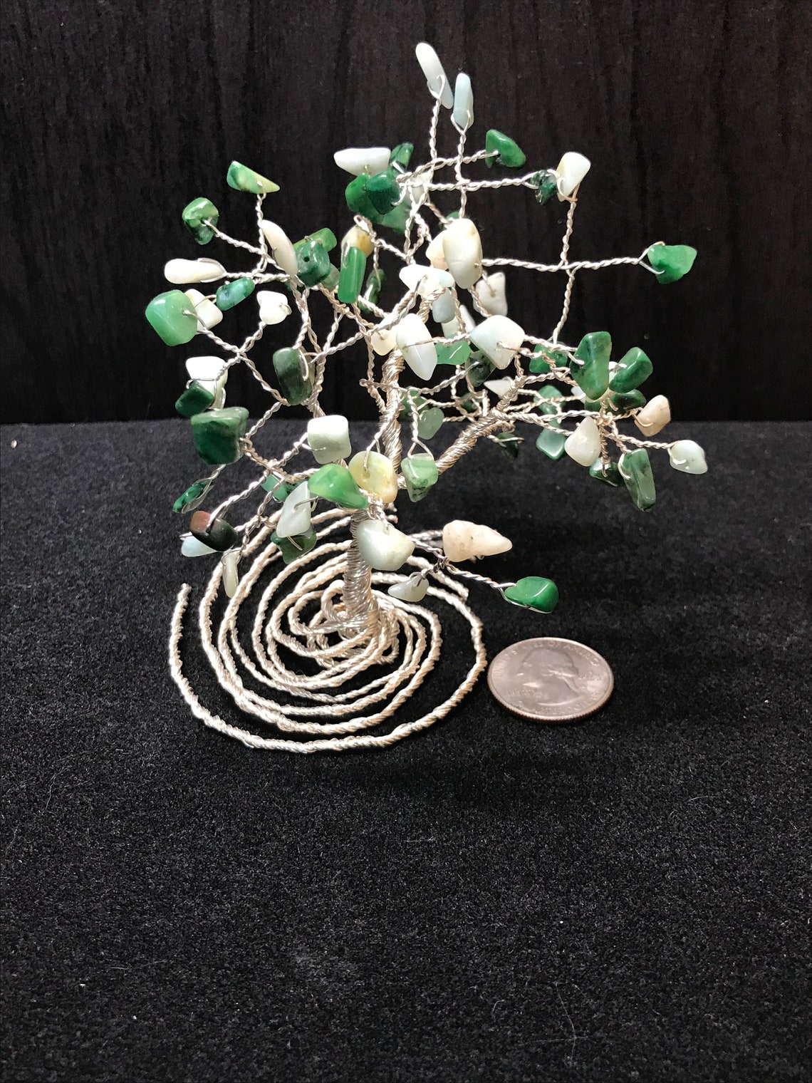 Wire and bead tree Etsy