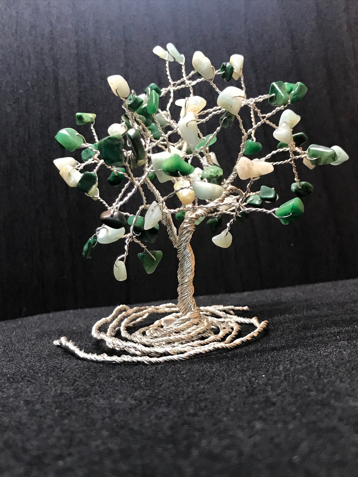 Wire and bead tree Etsy
