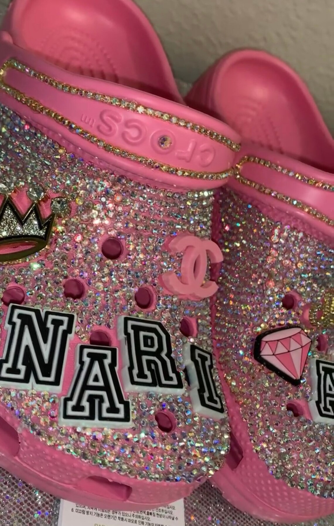 Blinged out designer crocs Etsy