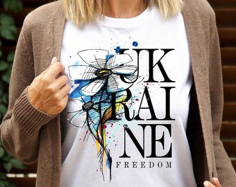 Ukraine shirt ,Ukraine Freedom, Sunflower Ukraine,  Ukrainian flag , Ukraine Strong shirt, Stand With Ukraine