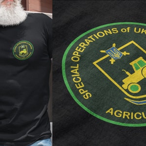 Special Operations Of Ukraine Agricultural Division Ukraine Army Military Ukrainian Farmers Forces Ukraine Patriotic Shirts