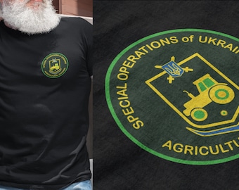 Special Operations Of Ukraine Agricultural Division Ukraine Army Military Ukrainian Farmers Forces Ukraine Patriotic Shirts