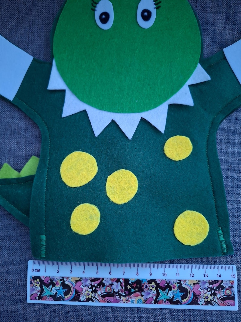 Measuring Ruler Puppet Dorothy the Dinosaur the Wiggles Hand Puppet - Etsy UK