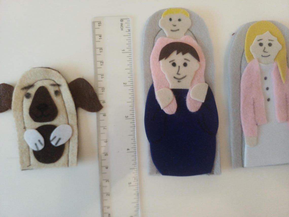 We're Going on a Bear Hunt Puppet Set - Etsy