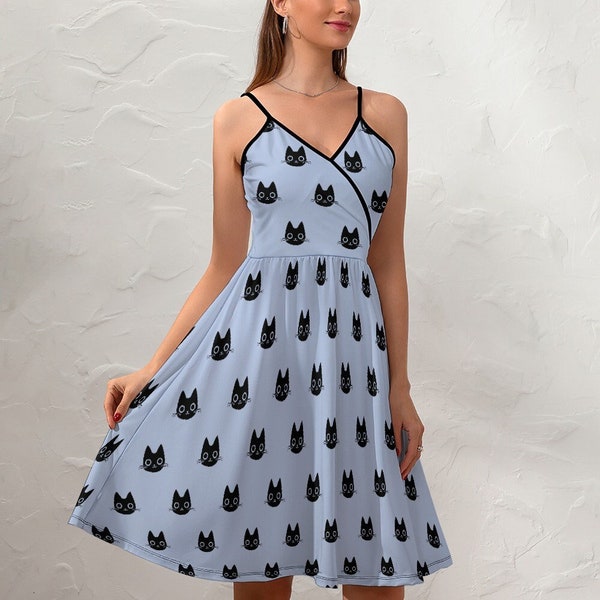 Cat Dress Etsy