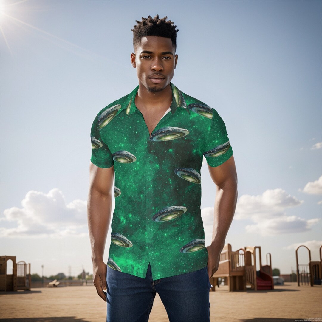 Invader UFO Shirt Men main image 1
