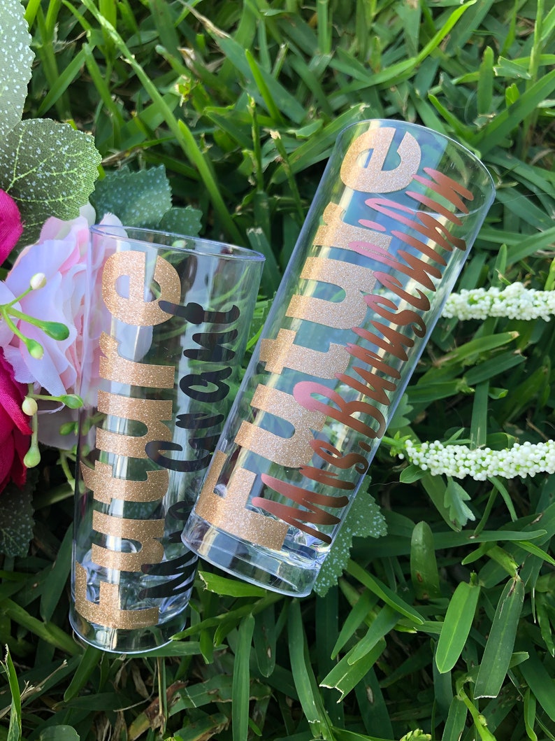 personalized plastic shot glasses