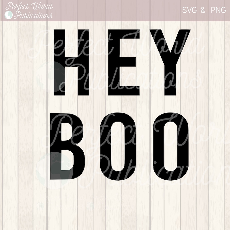 Hey Boo - Etsy