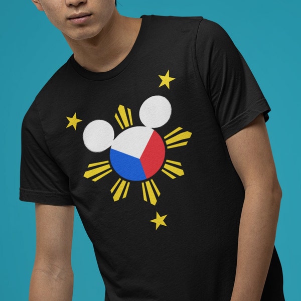 Filipino Peace Mickey Disney Icon Shirt 072R