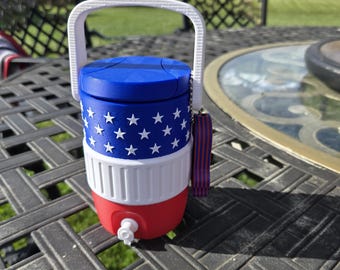 Red, White, and Blue 12oz Cooler Can Holder