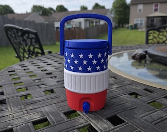 Red, White, and Blue 12oz Cooler Can Holder