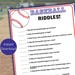 Baseball Jokes, Baseball Riddles, Baseball Team Party Games, Baseball ...