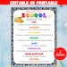 Editable Back to School Survival Kit Gift Tags, Back to School Gift Tag ...