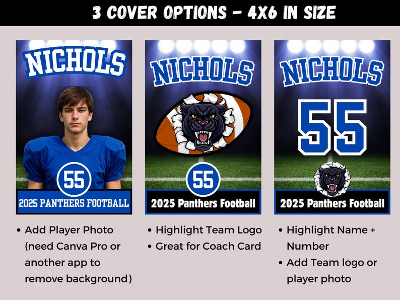 Editable Football Team Roster Template, Custom Football Lanyard Team ...