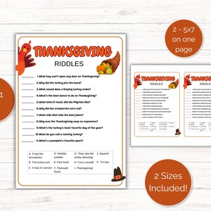 Thanksgiving Riddles, Printable Thanksgiving Jokes for Kids + Adults ...