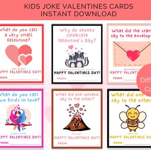 Scherz Valentinstag Karten druckbar, Kinder Lustige Valentinstag Karten, Valentinstag druckbare Tags für Kinder, Valentinstag scherzkarten für Kinder