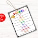 Editable Back to School Survival Kit Gift Tags, Back to School Gift Tag ...
