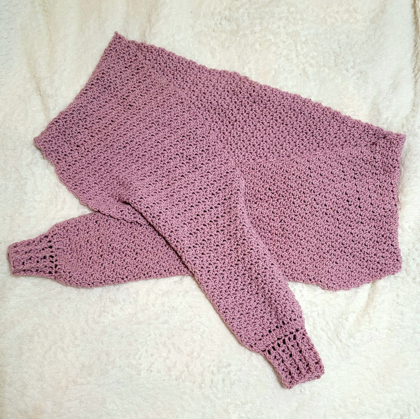 Wrap front sweater scarf Etsy